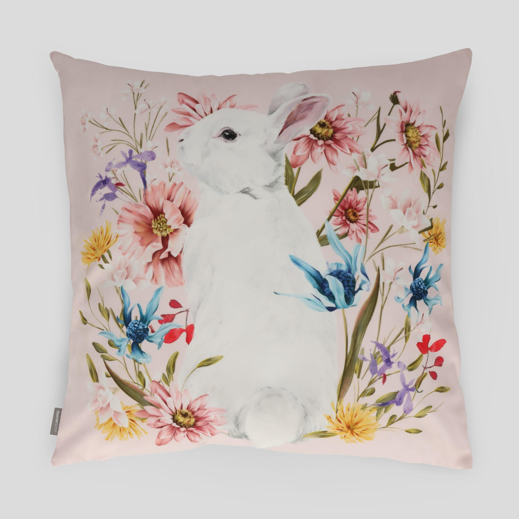KISSENBEZUG Sirsobunny - Rosa, Textil (45/45cm) - home&you