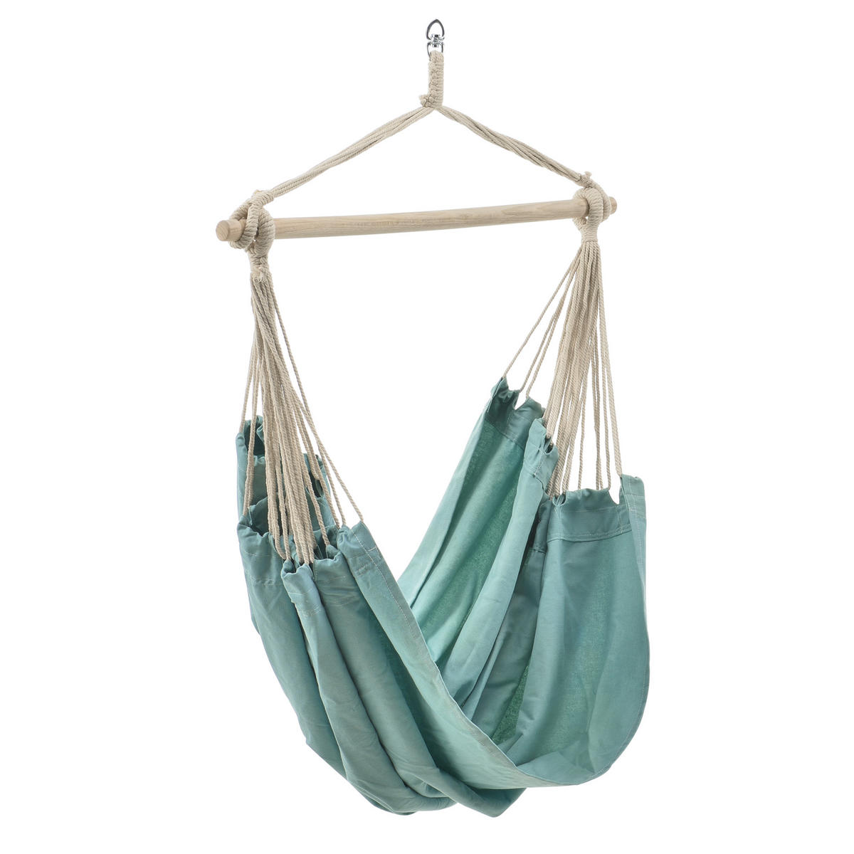 HÄNGESESSEL Miramar - Schieferfarben, Textil (180/115/125cm) - casa.pro