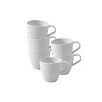 ESPRESSOTASSEN Pura weiß 50 ml 6er Set - Weiß, Keramik (0.05L) - Villeroy & Boch
