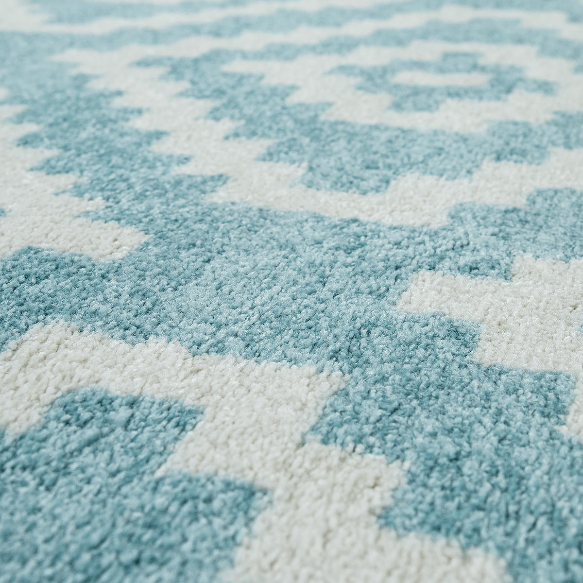 KURZFLORTEPPICH 70/250 cm Stella 400 - Blau, Textil (70/250cm) - Paco Home