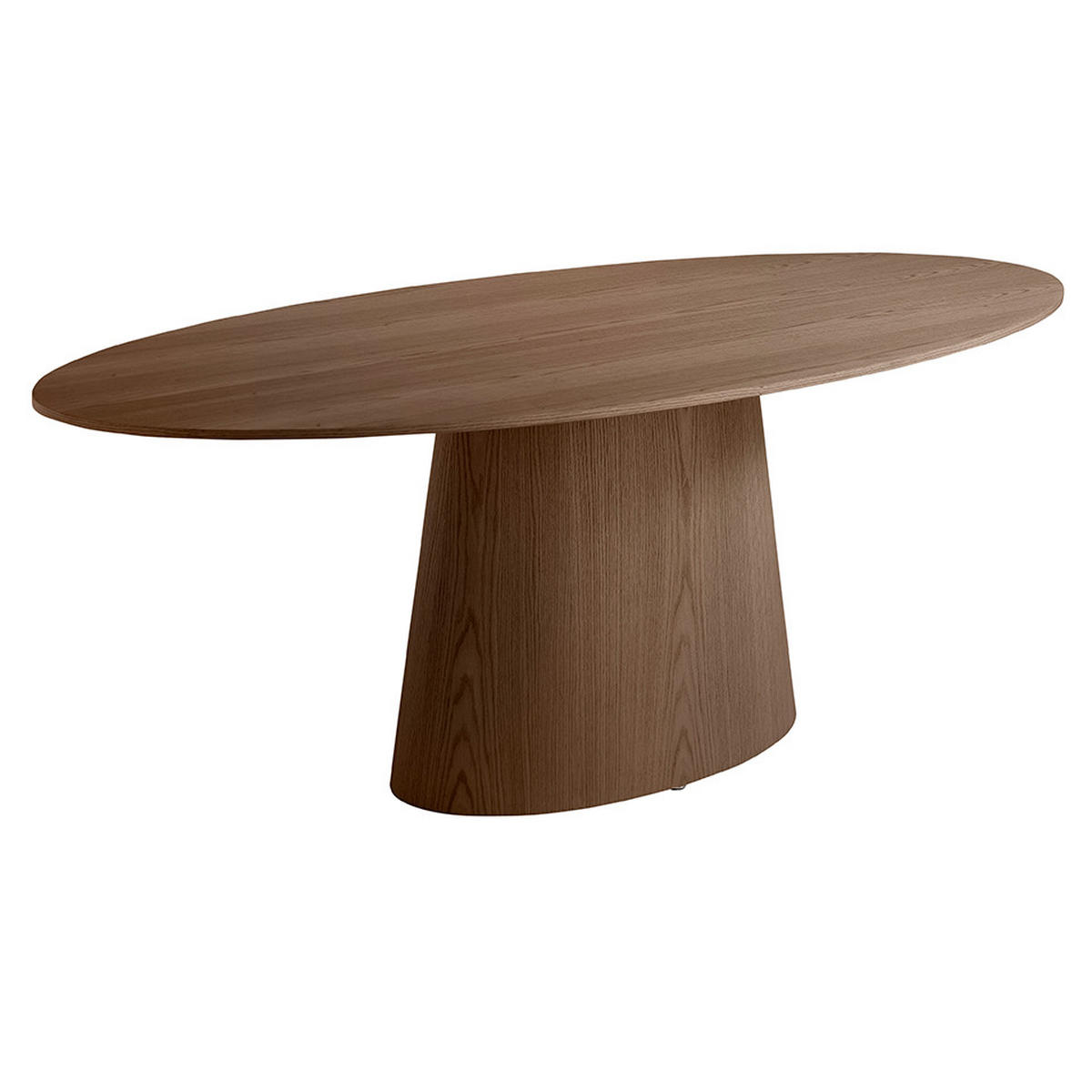 ESSTISCH Oval Walnuss 220/110/76 cm - Walnussfarben, Holz (110/220/76cm) - ANGEL CERDA