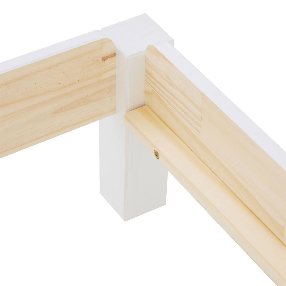 STAPELBETT RINO 90X190 CM - Weiß, Holz (90/190cm) - IDIMEX