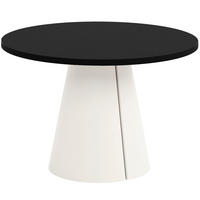 TISCH Kaschmir ALMA Ausziehbar 120/196 cm - Kaschmir/Schwarz, Holzwerkstoff (2/120/76cm) - Sepro Meble