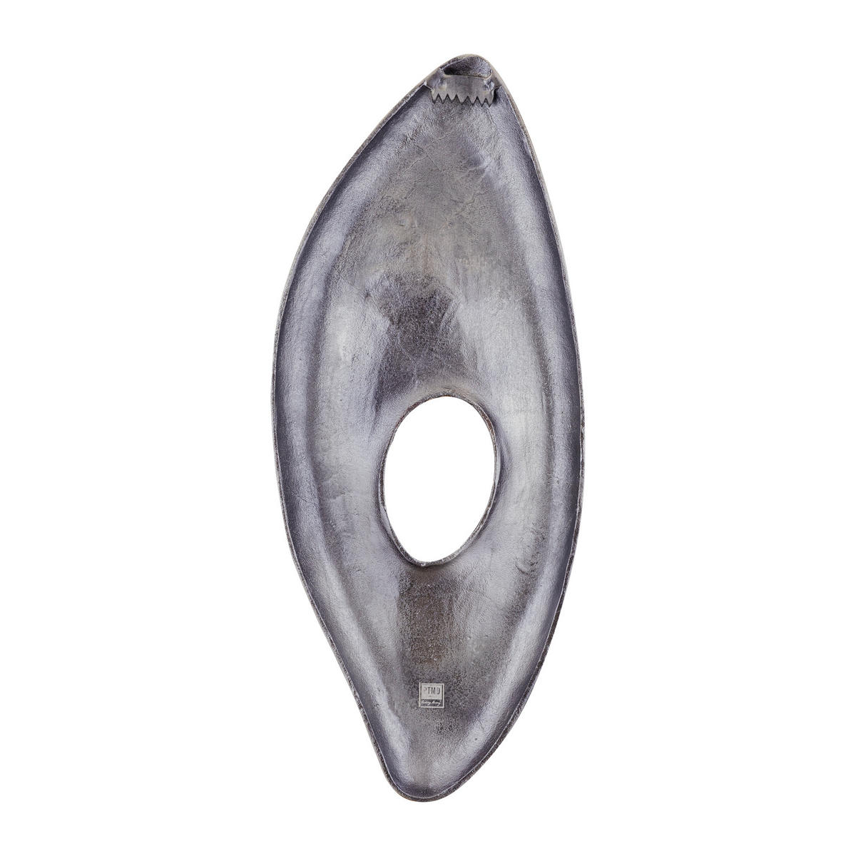 WANDPANEEL Kellaine Silber 32/4/80cm - Silberfarben, Metall (4/80/32cm) - PTMD Collection