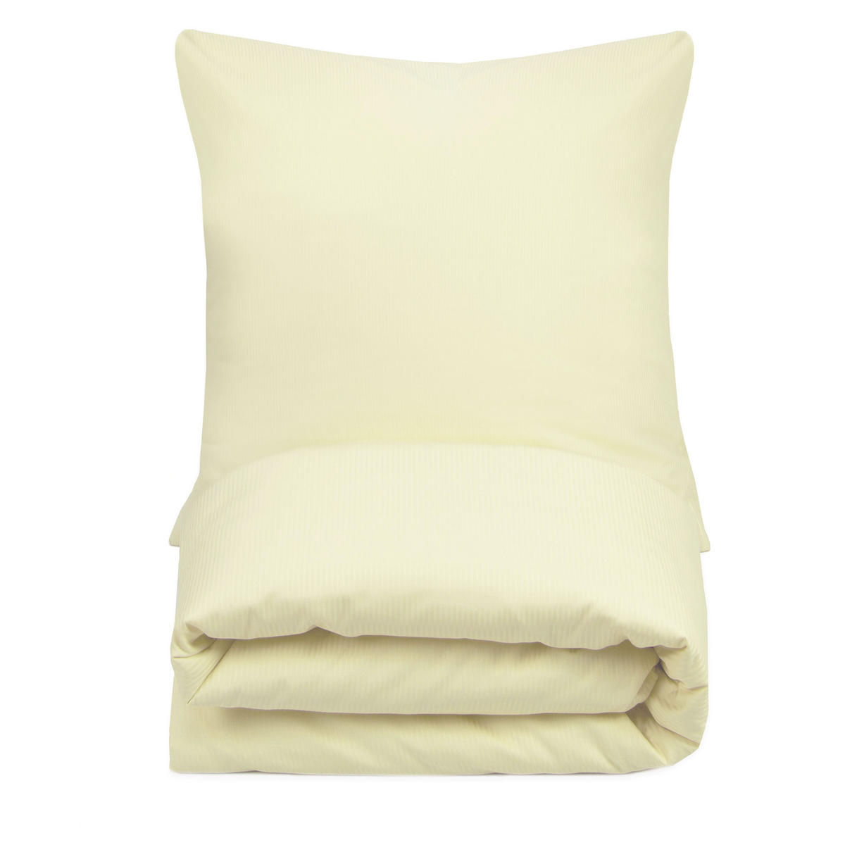 BETTWÄSCHE, 80x80 cm + 140x200 cm, 80% Baumwolle, 20% Polyester, Beige - Beige, Naturmaterialien (140/200cm) - Zollner