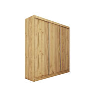 SCHWEBETÜRENSCHRANK SOFIA 180/216/61 cm 3-türig Eiche Artisan - Eiche Artisan, Holzwerkstoff (180/216/61cm) - MASSENO