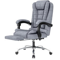 BÜROSTUHL, hohe Rückenlehne, ergonomisch - Grau, Metall (52/105/52cm) - Rattantree