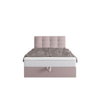BOXBETT DUO 1 100x200 Cosmic 14, mit Matratze H3 und Topper, Rosa - Pink, Holz/Kunststoff (100/200cm) - Bedante