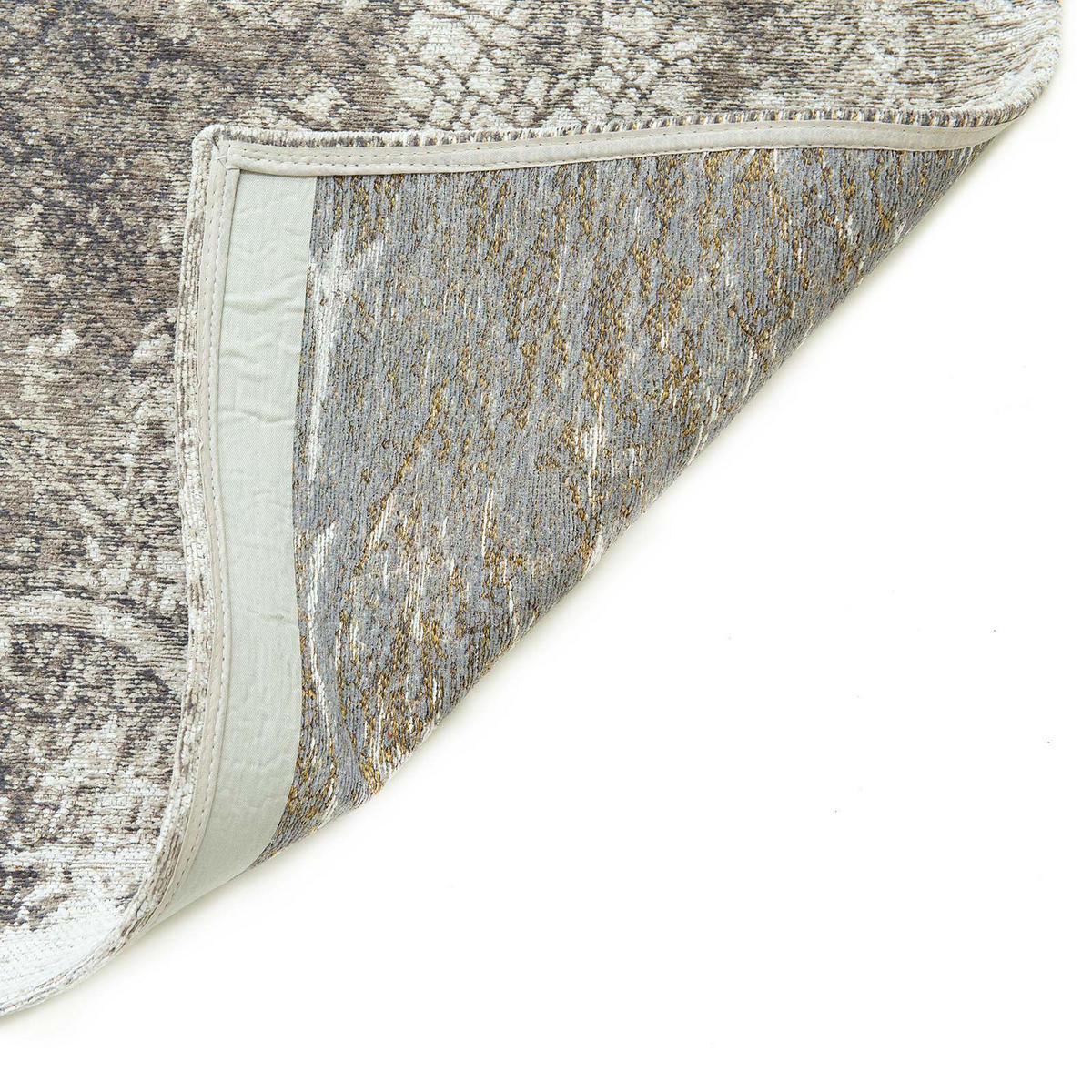 TEPPICH In-/Outdoor Flachgewebe GREY CITY Grau 240 x 340 cm - Grau, Textil (240/340cm) - Novatrend