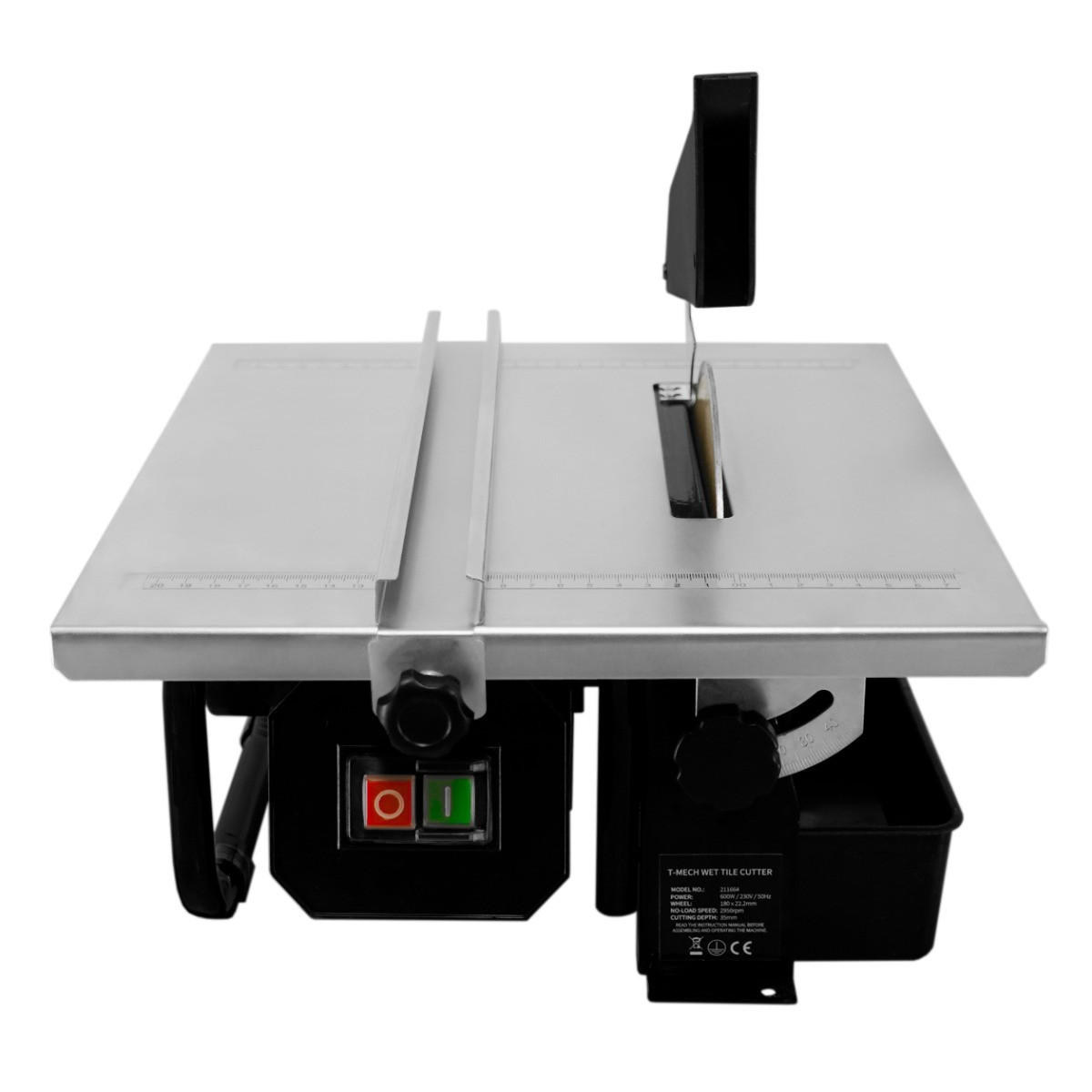 FLIESENSCHNEIDER Elektrischer - 180mm / 600W - Alufarben, Metall (36/33/23cm) - Monstershop