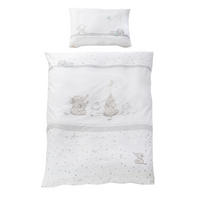 BABYBETTWÄSCHE Sternenzauber 100 x 135 cm - Grau, Textil (100/135cm) - Roba