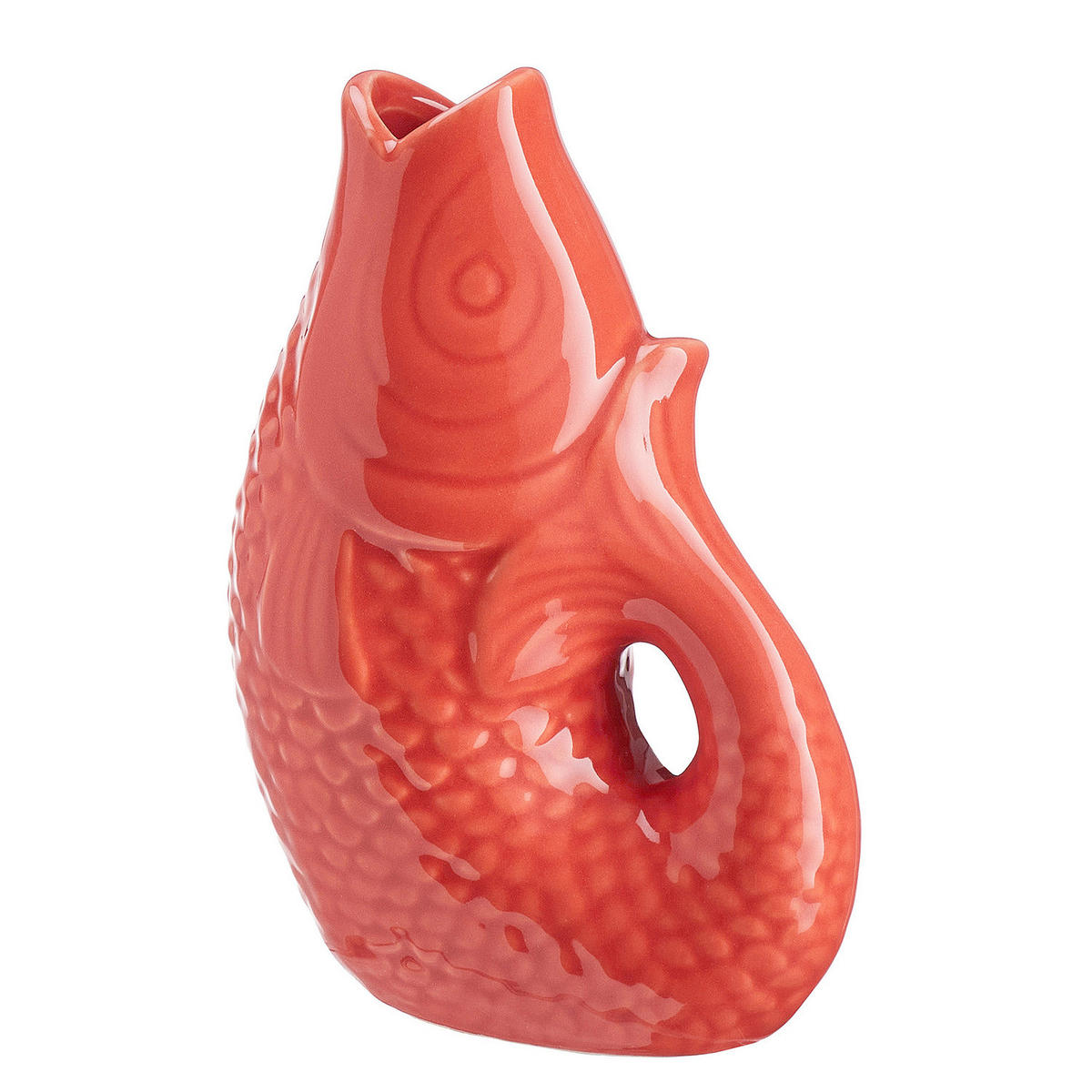 MINI-VASE (4er Set) Koi - Orange, Keramik (12cm) - Butlers