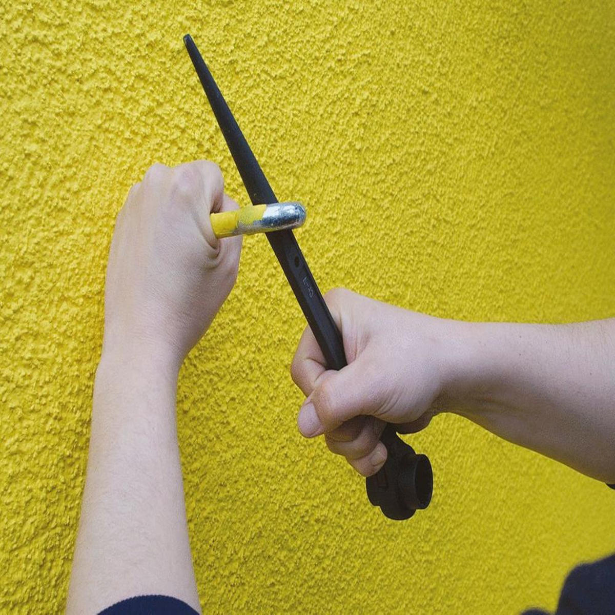 KS TOOLS Gerüstbauschlüssel, umschaltbar, 13x17mm ( 522.1317 ) - Multicolor, Kunststoff (477/235/55cm) - KS Tools