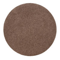 TEPPICH NIZZA Braun, rund 200/200 cm - Braun, Textil (200/200cm) - Tapiso