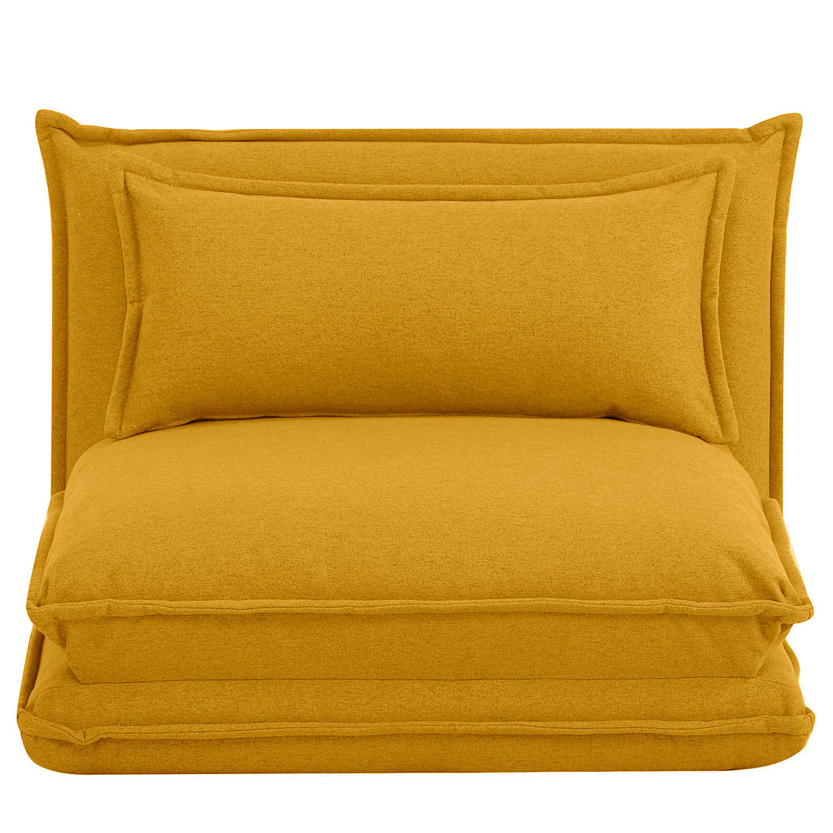 SCHLAFSESSEL - Gelb, Textil (78/56/74cm) - home24