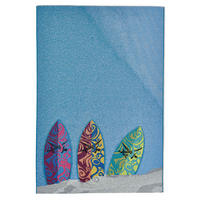OUTDOORTEPPICH Rantum Beach 130x190 cm - Blau, Textil (130/190cm) - Sansibar SYLT
