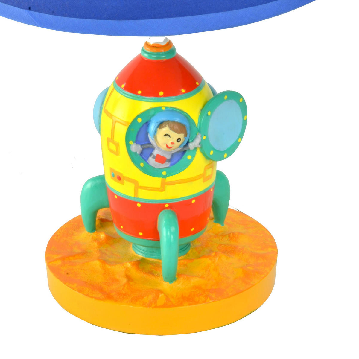 KINDERTISCHLEUCHTE LED, Blau, 37cm - Multicolor, Holz (25.4/25.4/36.8cm) - Teamson Kids