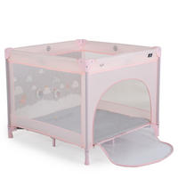 LAUFSTALL Joyzi rosa 90 x 90 cm, Matratze, Tragetasche, vier Plüschfiguren, faltbar - Rosa, Metall (90/74/90cm) - Cangaroo