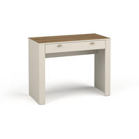 SCHMINKTISCH MONI 10 in Kaschmir / Eiche Whiskey matt 102/79/50 cm - Kaschmir, Holzwerkstoff (102/79/50cm) - Deine Möbel 24