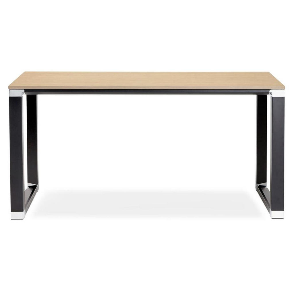 Thumbnail - Kadima Design Schreibtisch, Beige, Holz, Rechteckig,Rechteckig, Kufe, 140x74x70 cm, Arbeitszimmer, Schreibtische, Büroti...