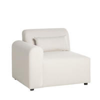 SOFA MODULARES Cillian Beige 100 cm x 87 cm - Beige, Textil (100/87/90cm) - Klast Home