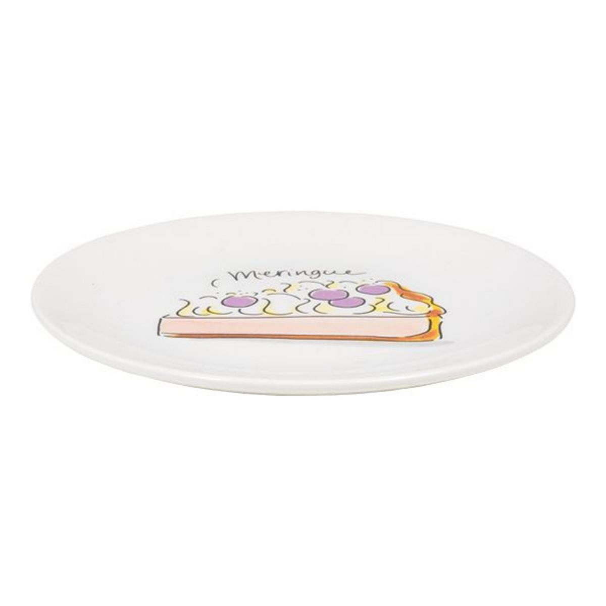 KUCHENTELLER Baiser in Bunt - 18cm - Multicolor, Keramik (18/18/2cm) - Blond Amsterdam