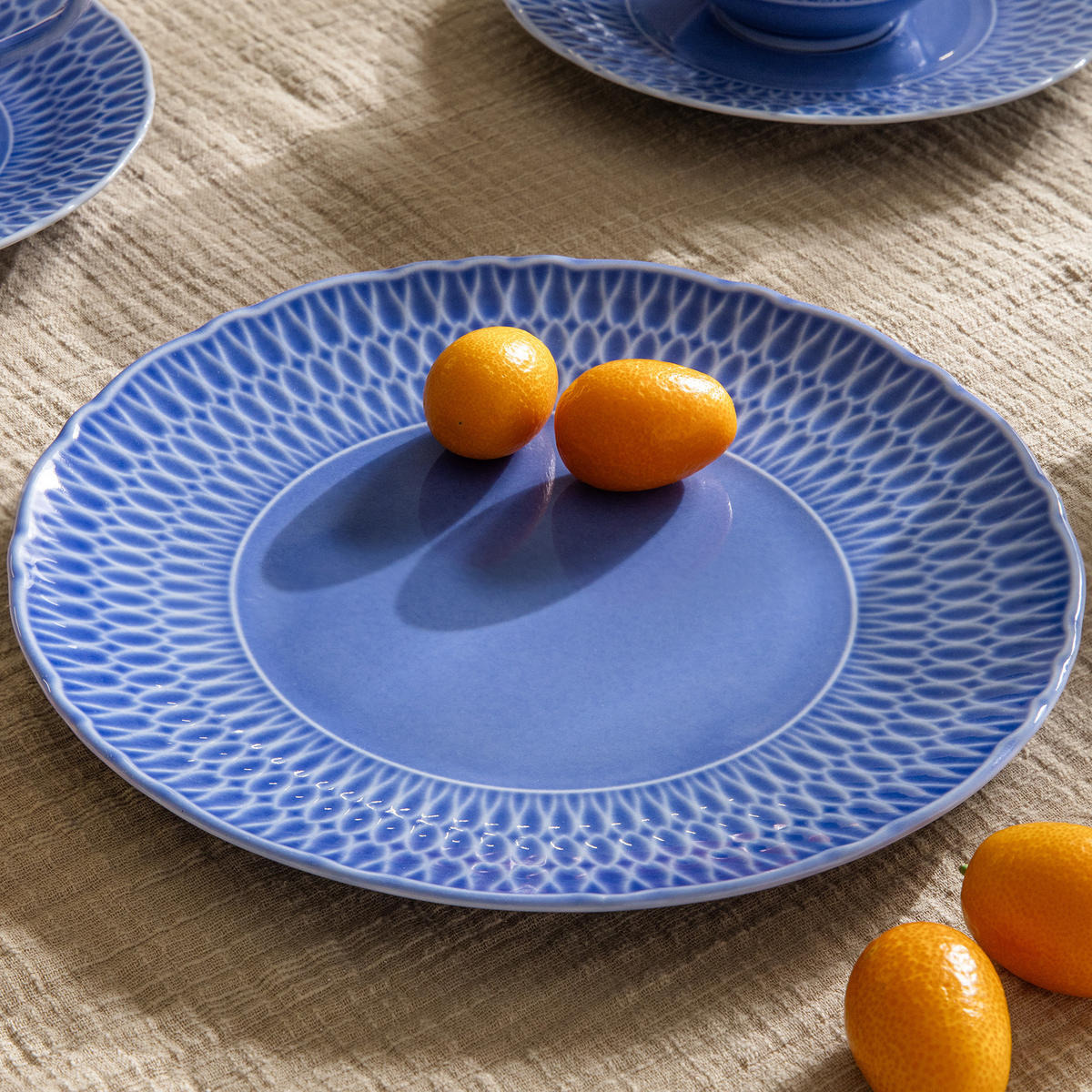 KAFFESERVICE CMIELOW SOFIA Kombiservice - Blau, Keramik (21/7.5/21cm) - KONSIMO®
