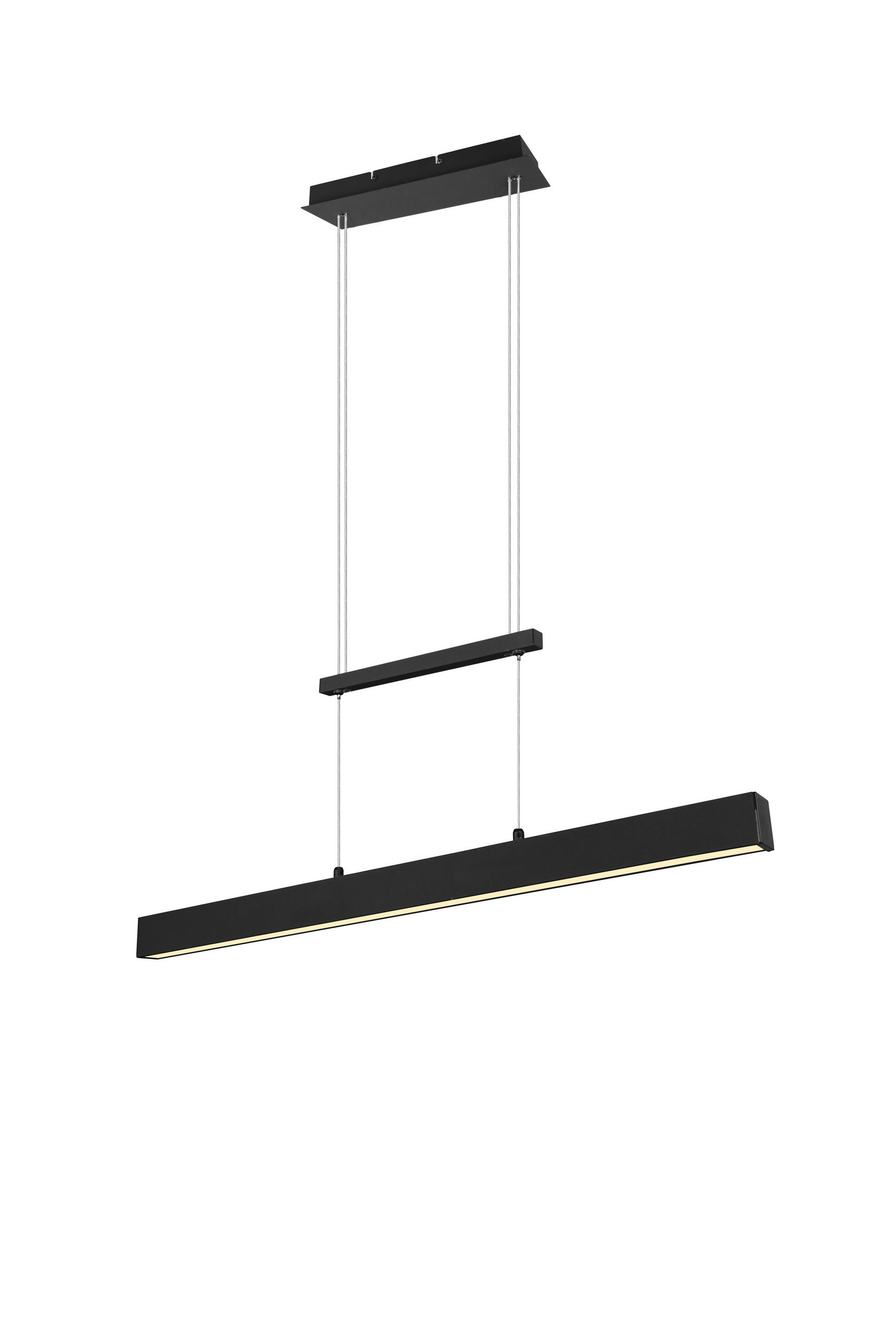 Trio Leuchten Hängelampe Schwarz 90x150x90 cm