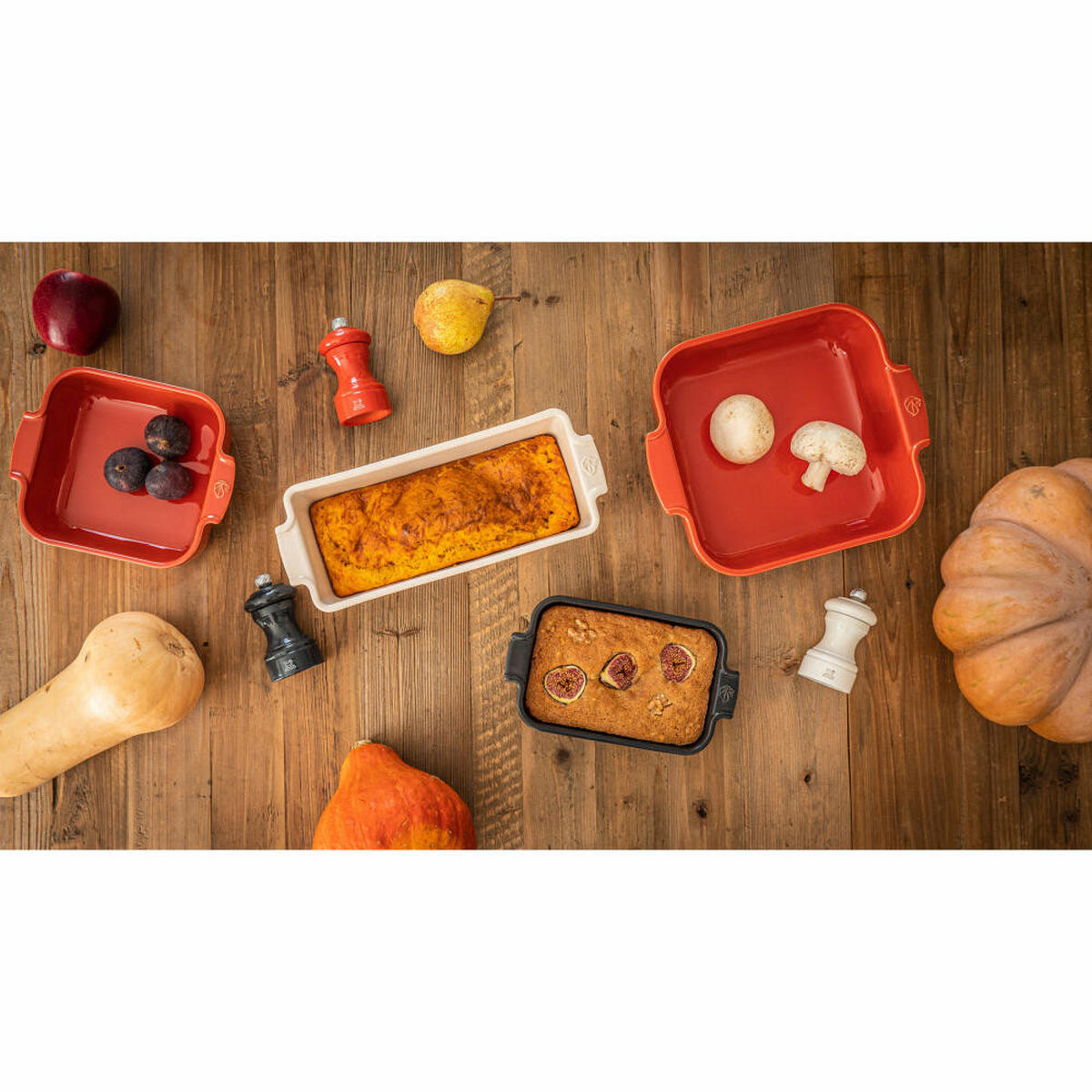 PFEFFERMÜHLE Bistro 10cm Buchenholz Ecru Stahlmahlwerk - Weiß, Holz (5.3/10/5.3cm) - PEUGEOT