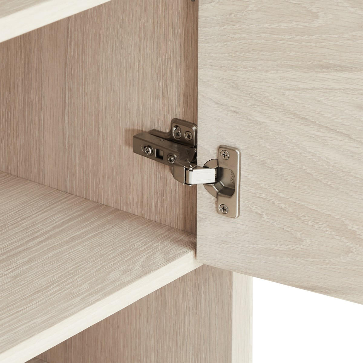 HIGHBOARD Eiche massiv - Eichefarben, Holz/Holzwerkstoff (100/130/40cm) - Furnhouse