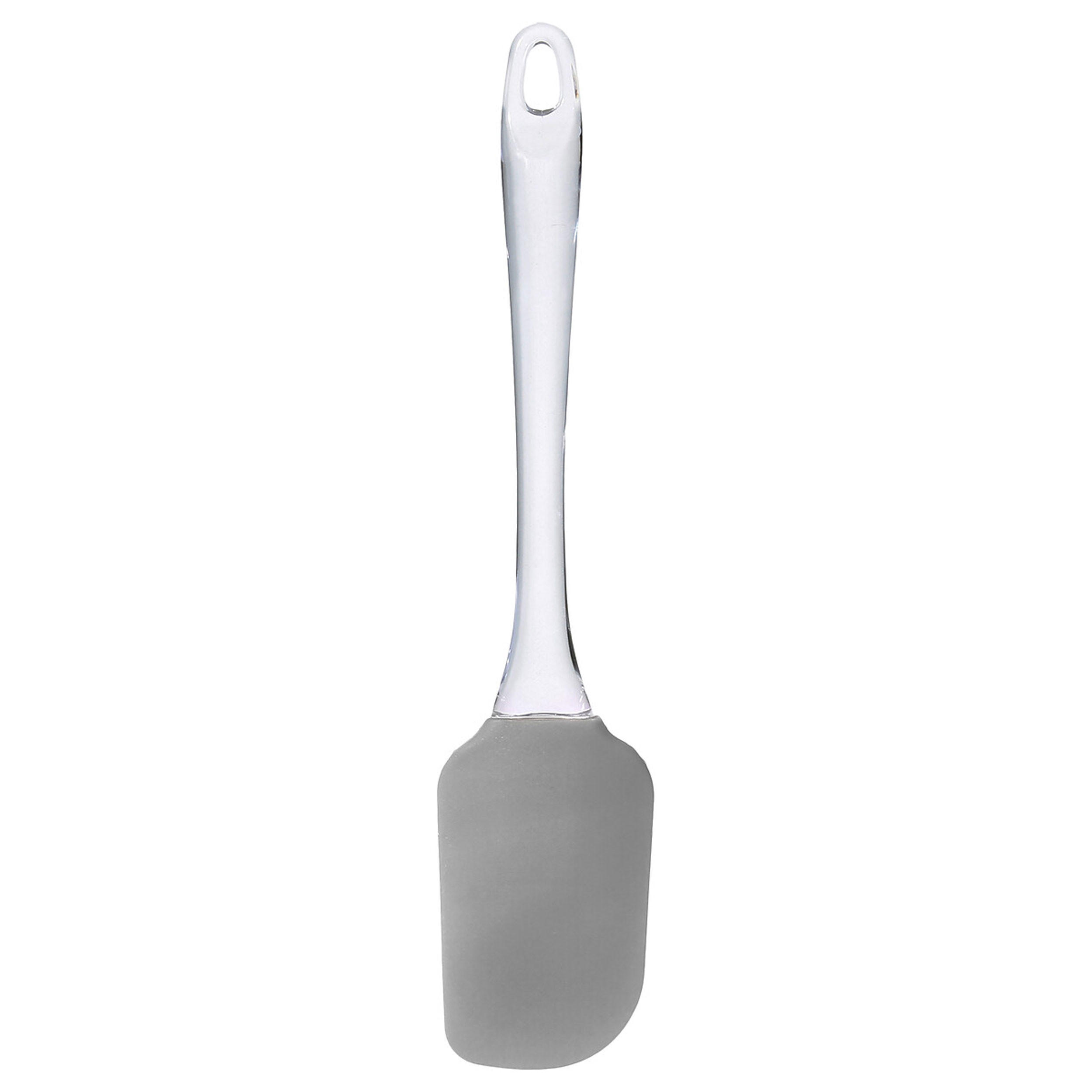 TEIGSCHABER, Kunststoff, Silikon, Grau, 24.7 cm - Grau, Kunststoff (7.5cm) - 5five Simply Smart