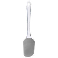 TEIGSCHABER, Kunststoff, Silikon, Grau, 24.7 cm - Grau, Kunststoff (7.5cm) - 5five Simply Smart