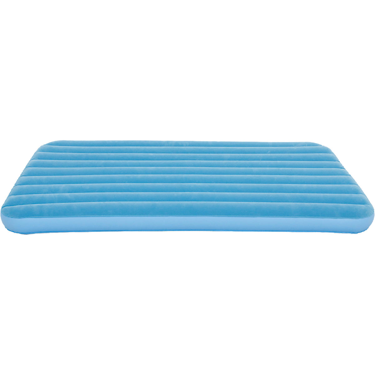 LUFTBETT Kinderluftmatratze mit Handpumpe 172 x 112 x 30 cm blau - Hellblau, Kunststoff (112/172cm) - Avenli