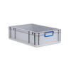 EUROBOX Nextgen Color 17x40x60cm 34 Liter Griffe Blau Geschlossen - Blau, Kunststoff (40/17/60cm) - PROREGAL