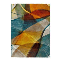 WEBTEPPICH Mehrfarbig Leire 140/200 cm - Multicolor, Naturmaterialien/Textil (140/200cm) - Atticgo