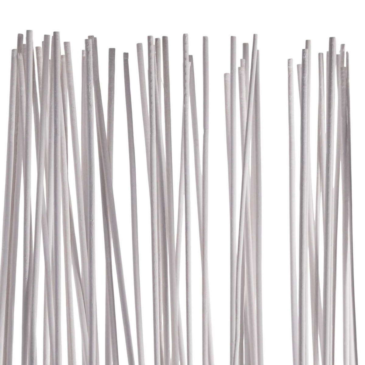 RAUMTEILER Spike 3-tlg. Weidenholz, klappbar weiß - Weiß, Naturmaterialien (120/170/6cm) - CREEDWOOD