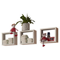 HÄNGEREGAL Ebony 29 x 20 x 29 Holzwerstoff in Anderson Pinie/Weiß Matt - Naturfarben, Holz (29/29/20cm) - 58aufmkessel