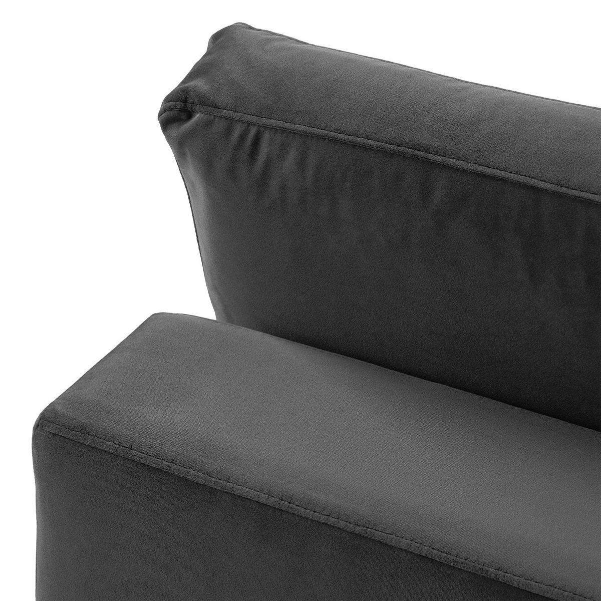 MODULECKE - Grau, Textil (112/80/112cm) - home24