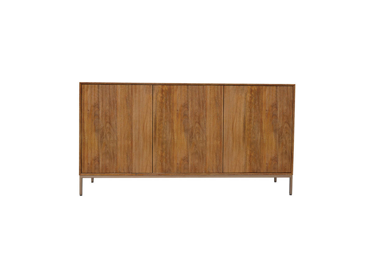 SIDEBOARD Dimora Mangoholz 165 cm / 45 cm Natur - Naturfarben, Holz (165/85/45cm) - Villa Möbel