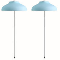 LED-PFLANZENLEUCHTE - fördert Pflanzenwachstum mit Teleskopstab und blauem Licht, 2er-Set - Blau, Kunststoff (11/70/11cm) - Northpoint