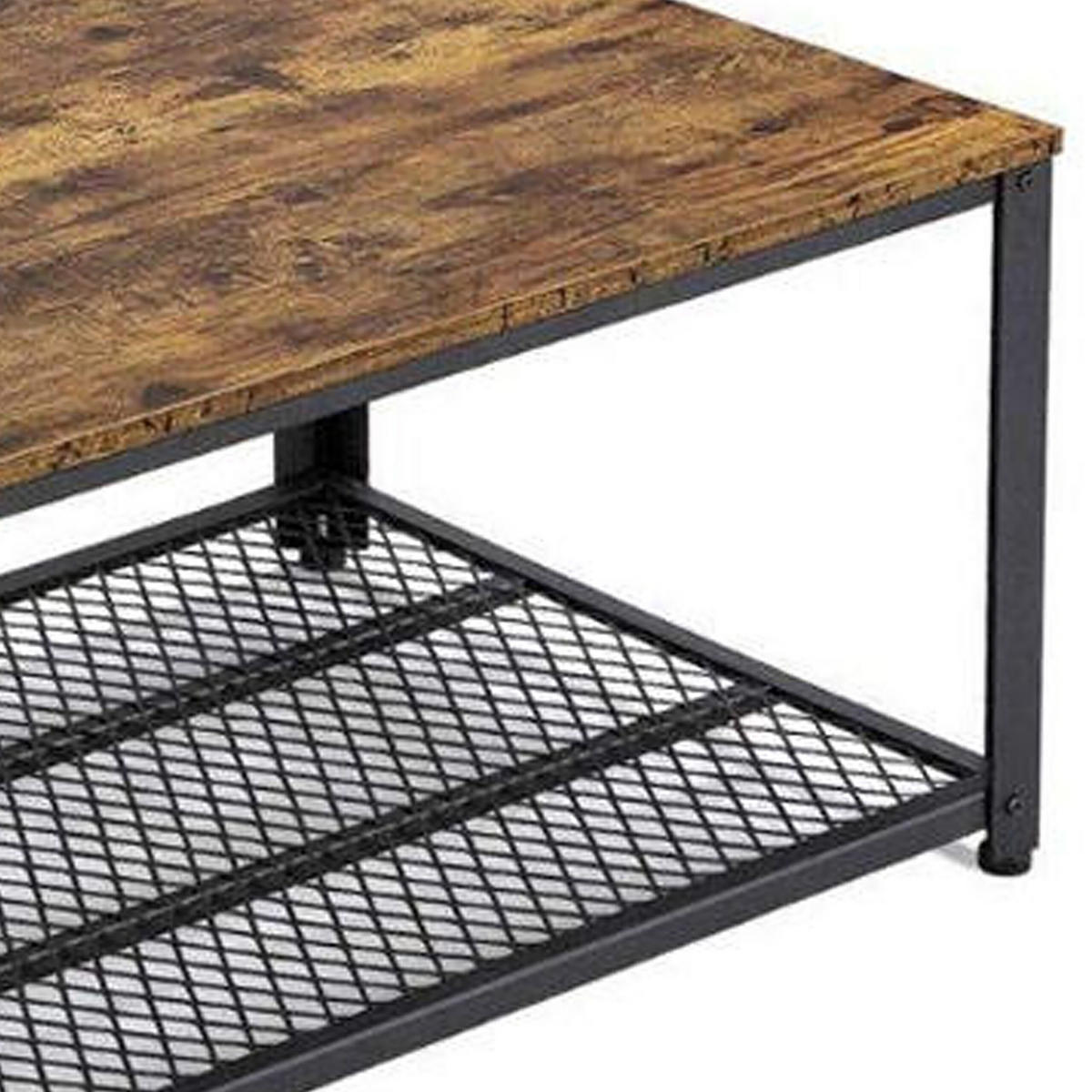 COUCHTISCH - Multicolor, Holzwerkstoff/Metall (60/106/45cm) - Relaxdays