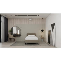 POLSTERBETT Mavilo 100 x 200 cm mit Bettkasten und Lattenrost, Taschenfederkernmatratze 19cm - braun - Braun, Holz (100/200cm) - Homesy