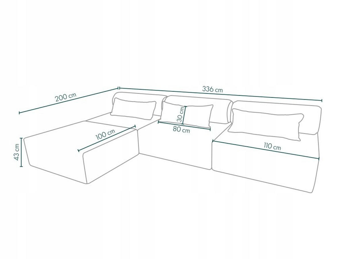 GARTENSOFA BALI M - Wetterfeste Balkonmöbel & Lounge Sofa Außen - Moderne Outdoor Couch für Garten - Balkon & Terrasse - Dunkelgrau - Dunkelgrau, Kunststoff (336/78/100cm) - Trada