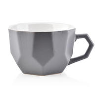 BECHER Sally Grau 15/12/7.8 cm Keramik - Grau, Keramik (0.45L) - Mondex