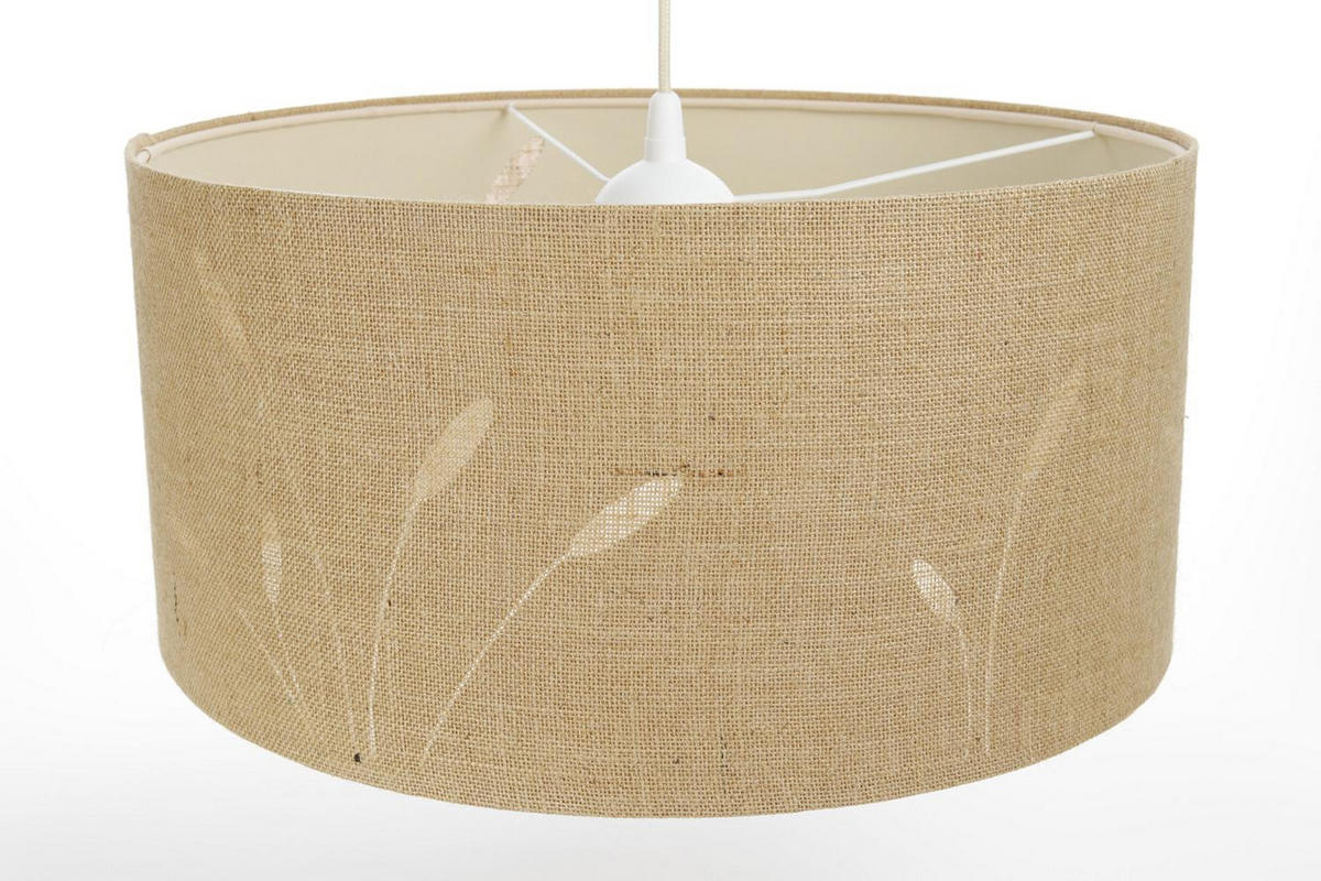 HÄNGELEUCHTE Beige 70/100 cm - Beige, Kunststoff (30/1.2/100cm) - ONZENO