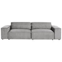 2-SITZER-SOFA grau Hellnar - Grau, Textil (262/70/126cm) - Beliani