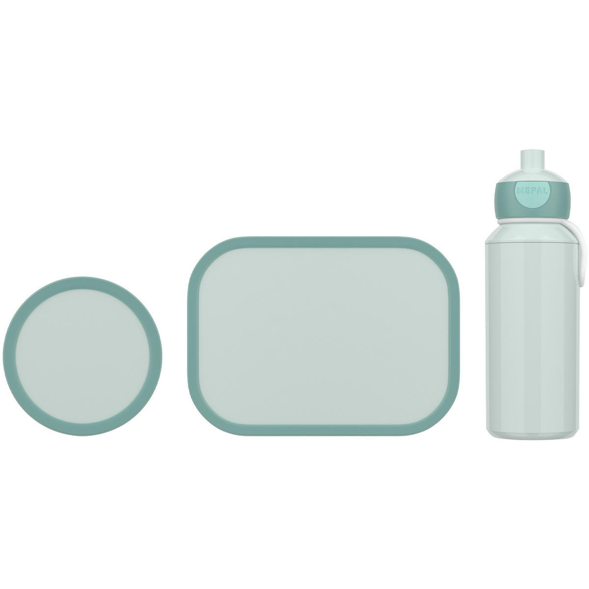 LUNCHSET Campus Cool Mint 3er Set - Mintgrün, Kunststoff (1/1/1cm) - Mepal