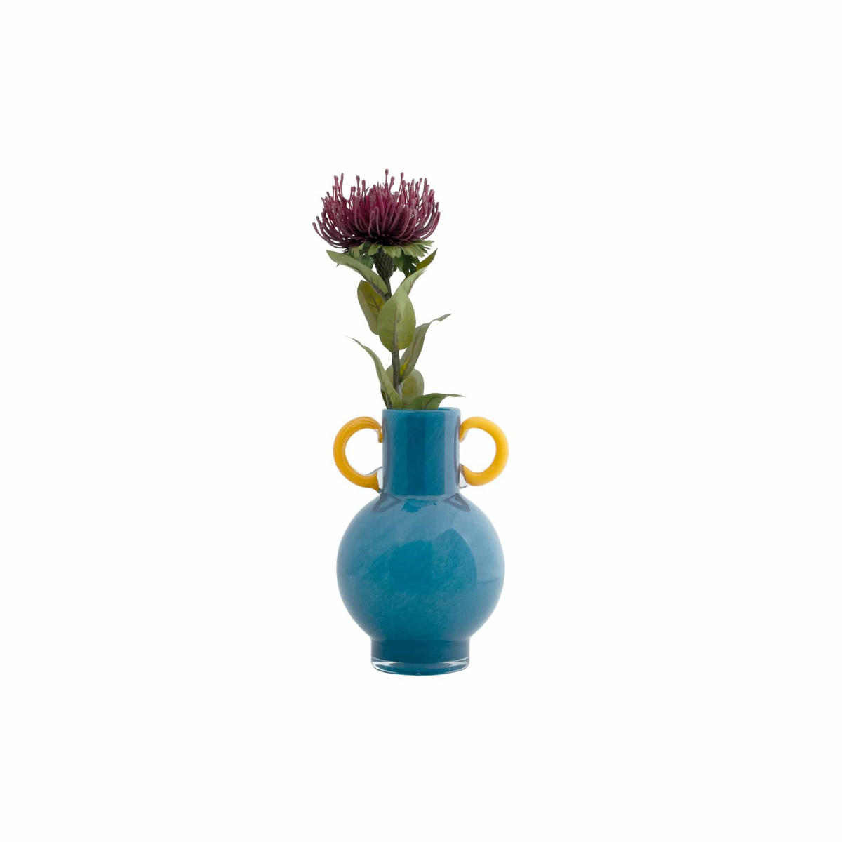 VASE Fiesta Blau 15/15/23.5 cm - Blau, Glas (15/23.5cm) - Present Time