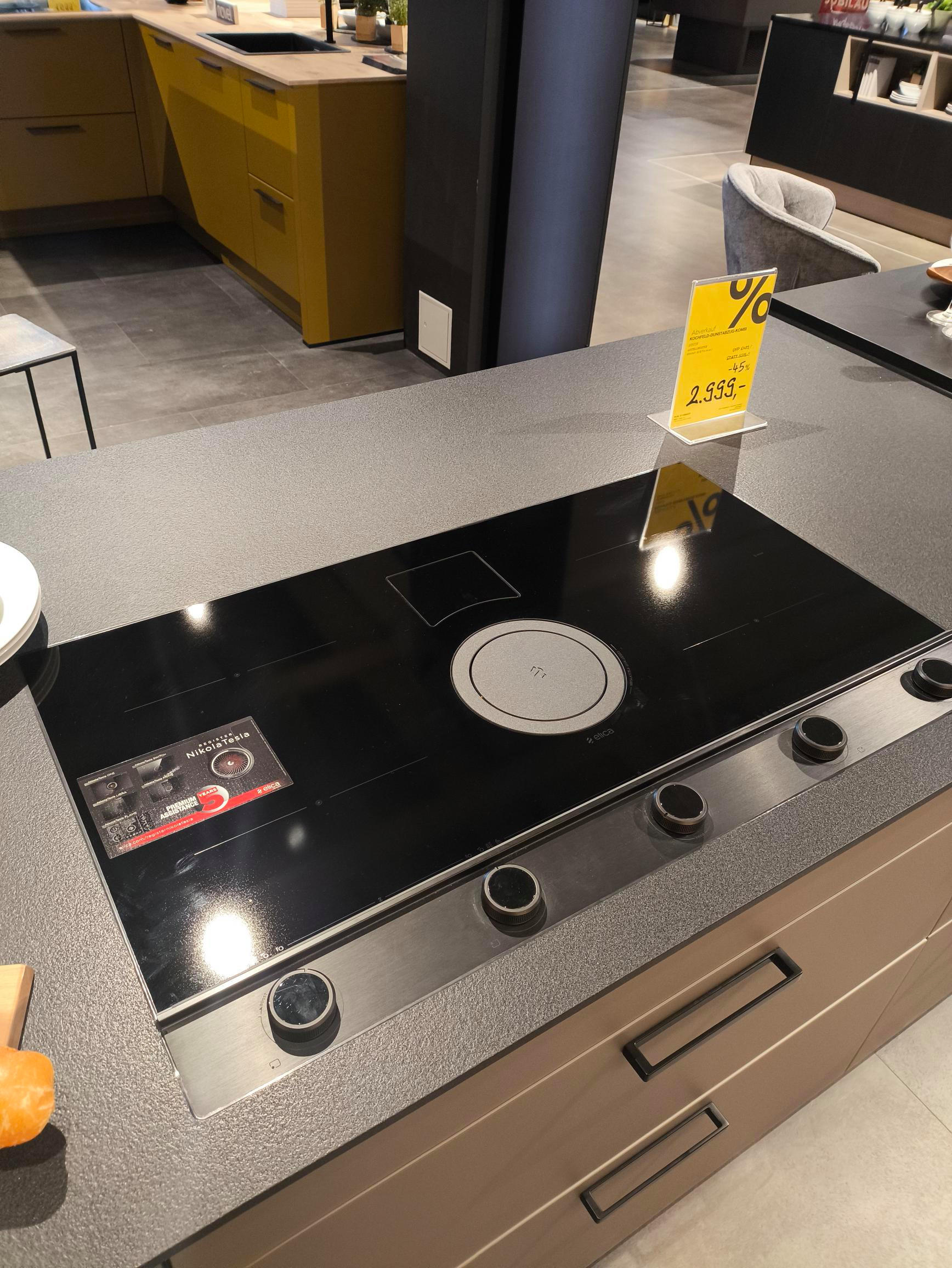 Kochfeld - Dunstabzugs - Kombi