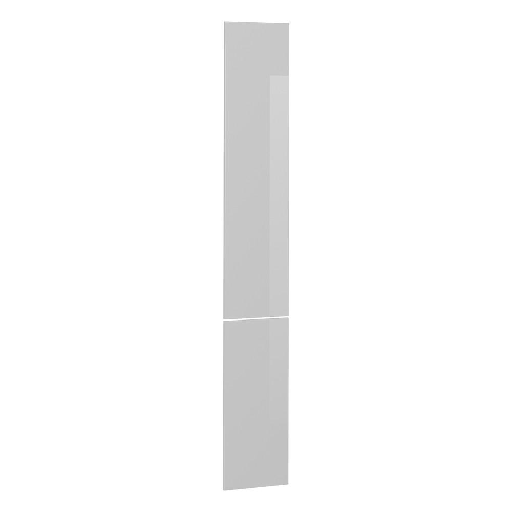 KÖKSFRONT R-Line Vit högblank 29.6x196 cm möbelfront för högt utdragsskåp Vit högglans 196/29.6/1.6 cm
